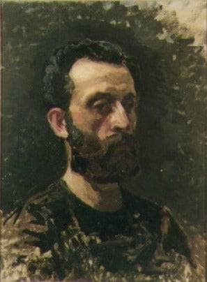 Portrait of the brother in kitchen