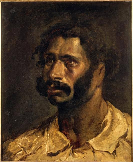 Portrait of the Carpenter of The Medusa by Théodore Géricault — Oil Painting Reproduction