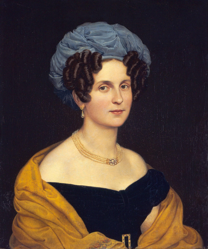 Portrait of the Chamber Singer Karoline Seidler-Wranitzky by Carl Joseph Begas — Oil Painting Reproduction