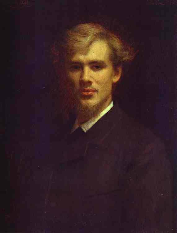 Portrait of the Doctor Sergey Botkin by Ivan Kramskoy — Oil Painting Reproduction