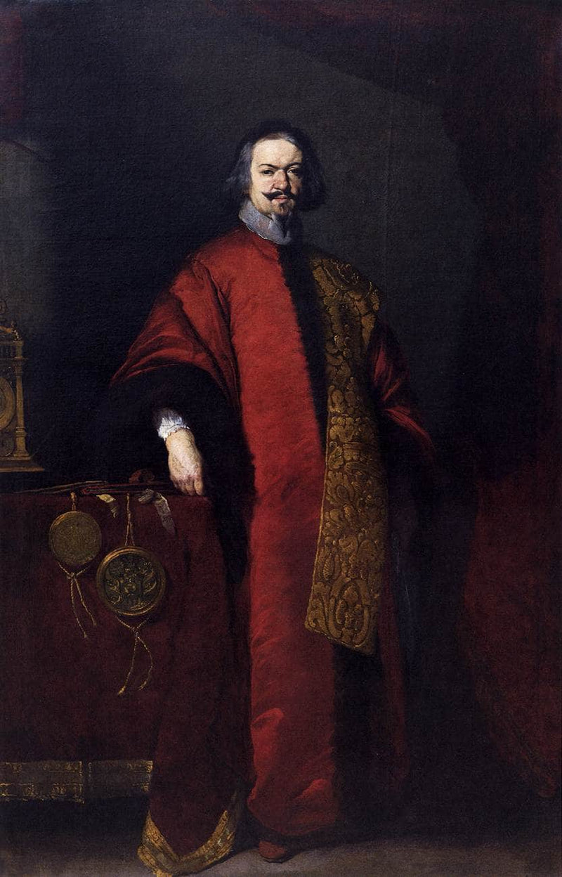 Portrait of the Knight Giovanni Grimani by Bernardo Strozzi — Oil Painting Reproduction