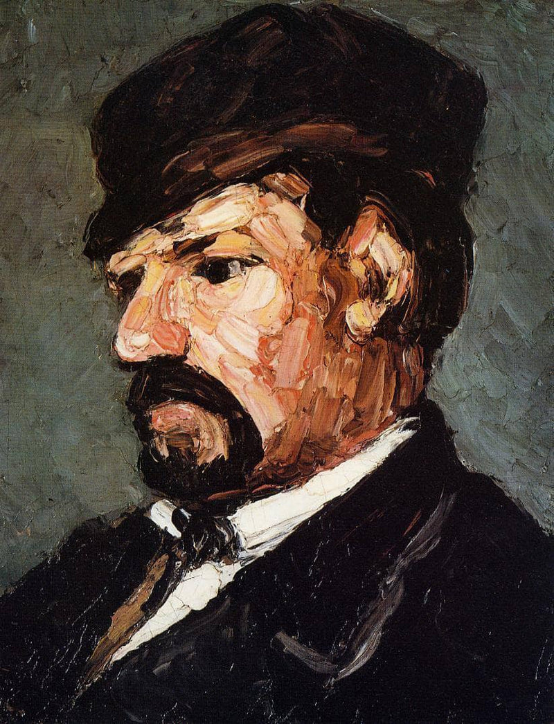 Portrait of Uncle Dominique by Paul Cezanne — Oil Painting Reproduction