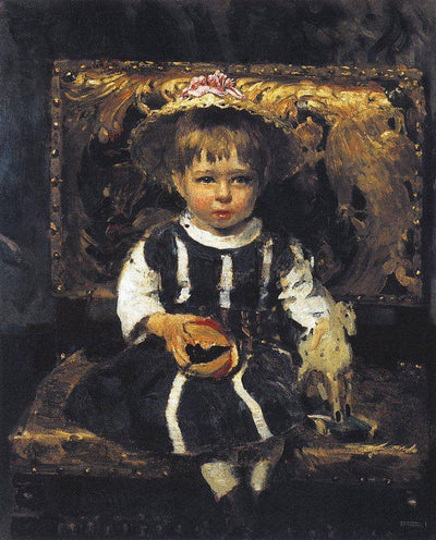 Portrait of Vera Repina in home office