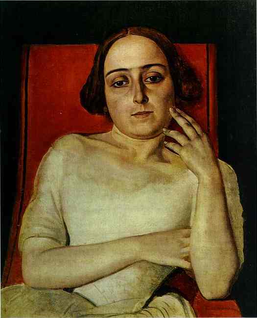 Portrait of Vittoria Marini by Alexander Ivanov, Oil Painting Reproduction