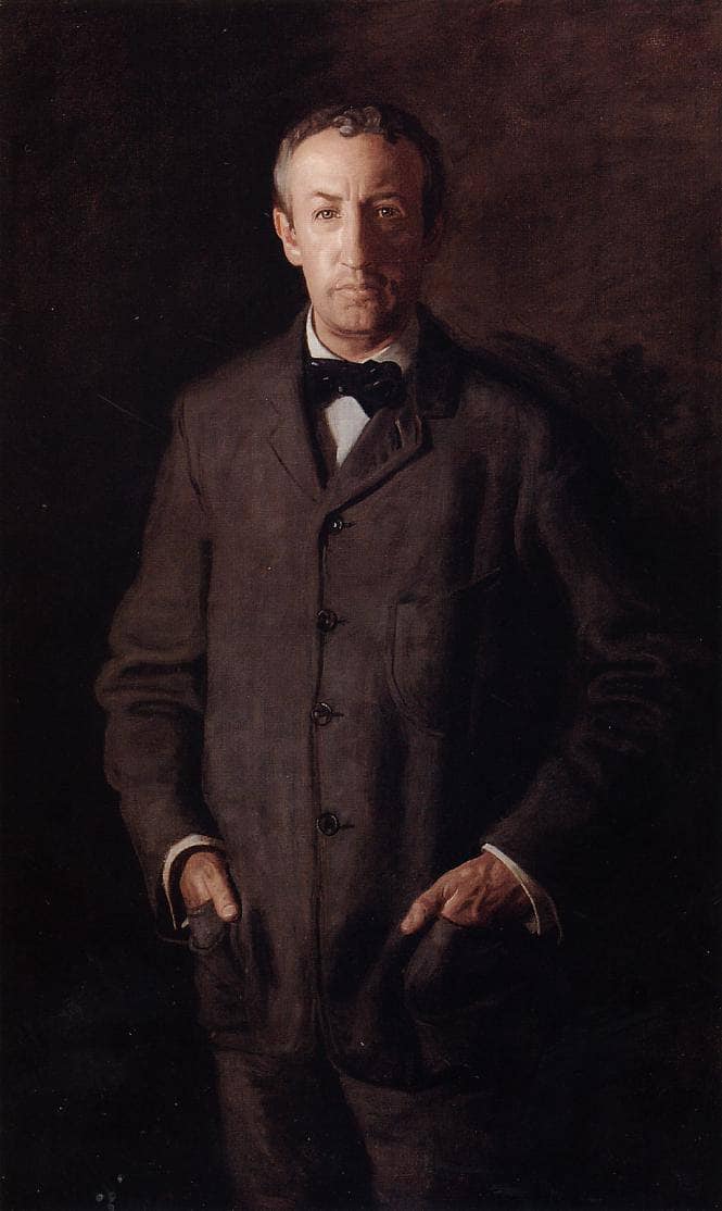 Portrait of William B. Kurtz by Thomas Eakins — Oil Painting Reproduction