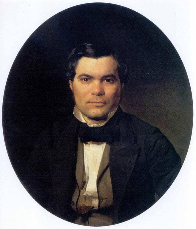 Portrait of Yakov Merkulov by Nikolai Ge — Oil Painting Reproduction