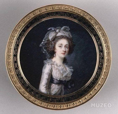 Portrait presumed of Princess Élisabeth of France in master bedroom