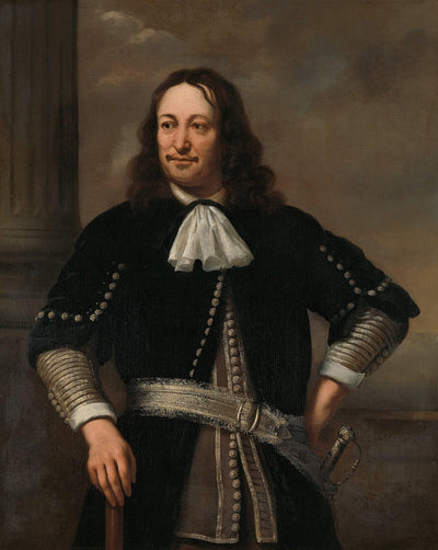 Portret Van Een Zee-overste, Waarschijnlijk Vice-admiraal Aert Van Nes in hallway