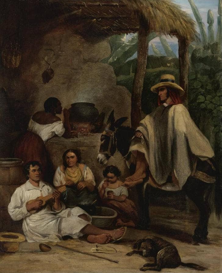 Posada by Ferdinand Bellermann — Oil Painting Reproduction