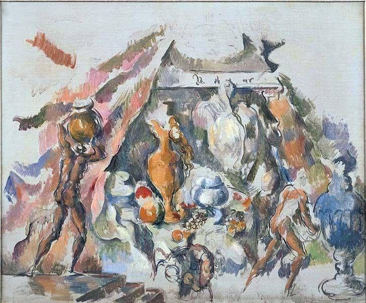 Preparation for a Banquet by Paul Cezanne — Oil Painting Reproduction
