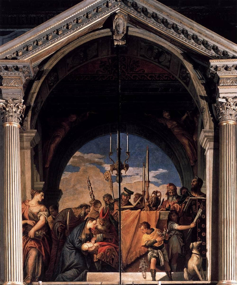 Presentation in the Temple by Paolo Veronese — Oil Painting Reproduction