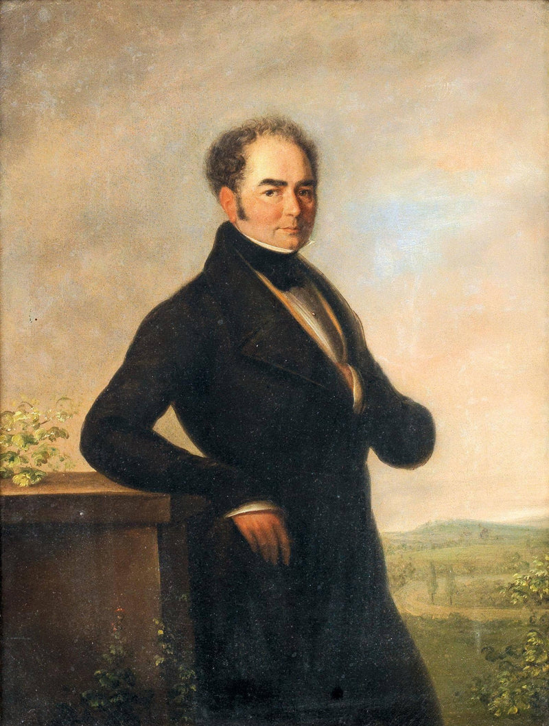 Prince Konstantin Czartoryski by Josef Kriehuber — Oil Painting Reproduction