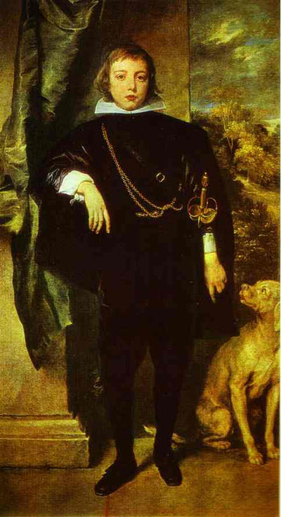 Prince Rupert von der Pfalz in living room