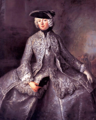 Princess Amalia of Prussia as an Amazon in master bedroom