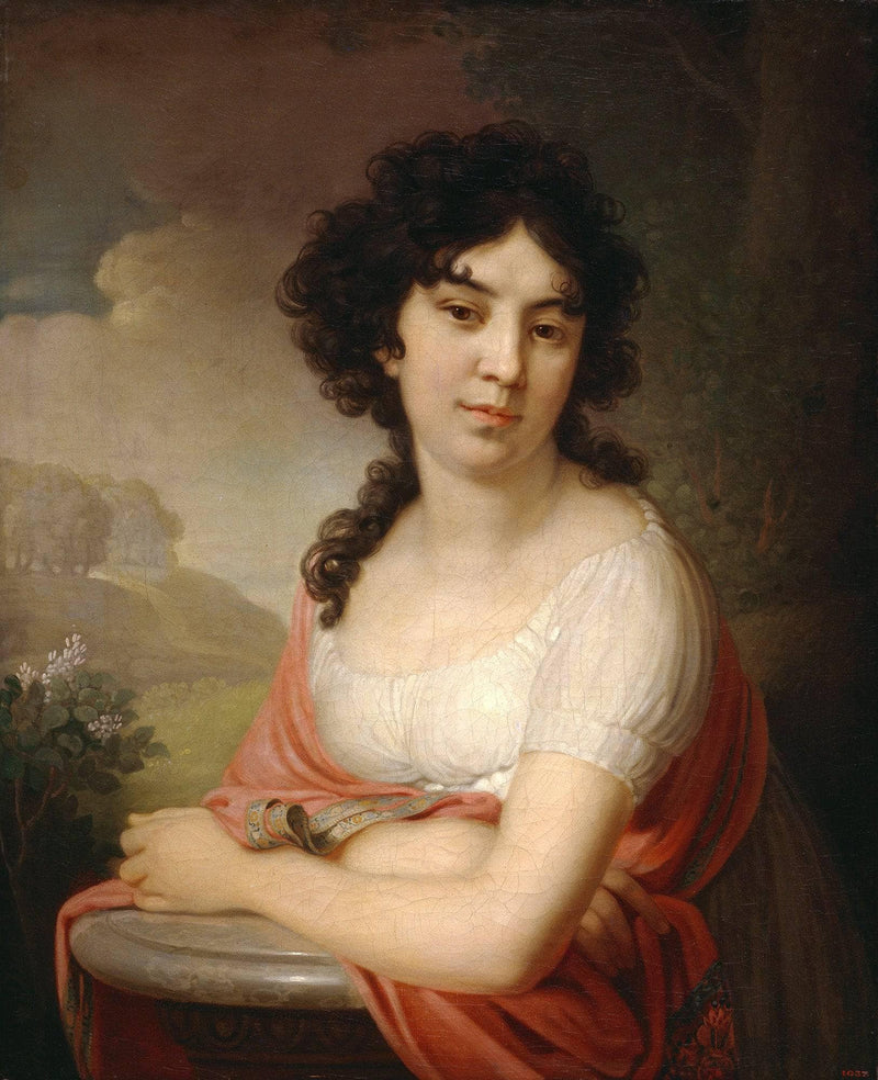 Princess Lopukhina by Vladimir Borovikovsky — Oil Painting Reproduction