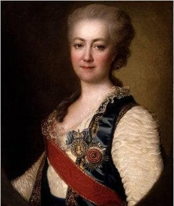 Princess Vorontsova Dashkova in home office