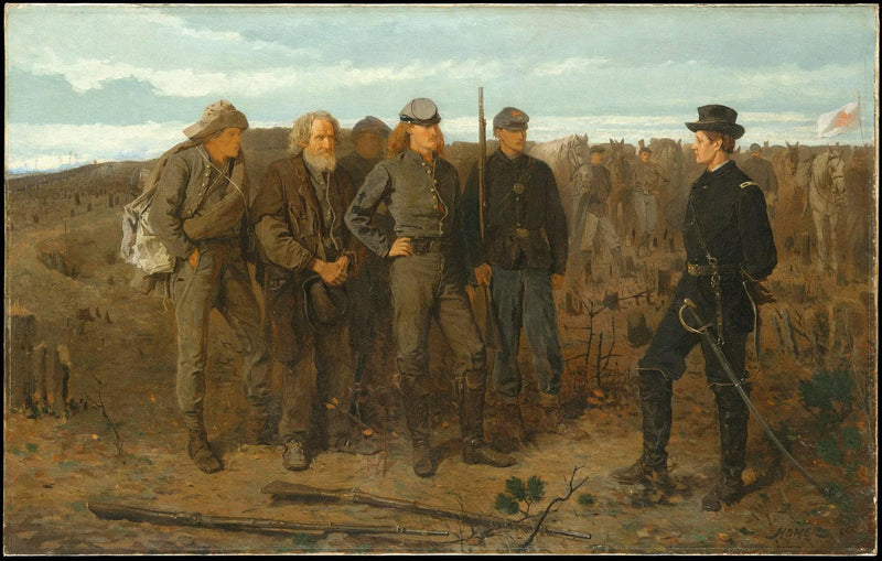 Prisoners from the Front by Winslow Homer — Oil Painting Reproduction