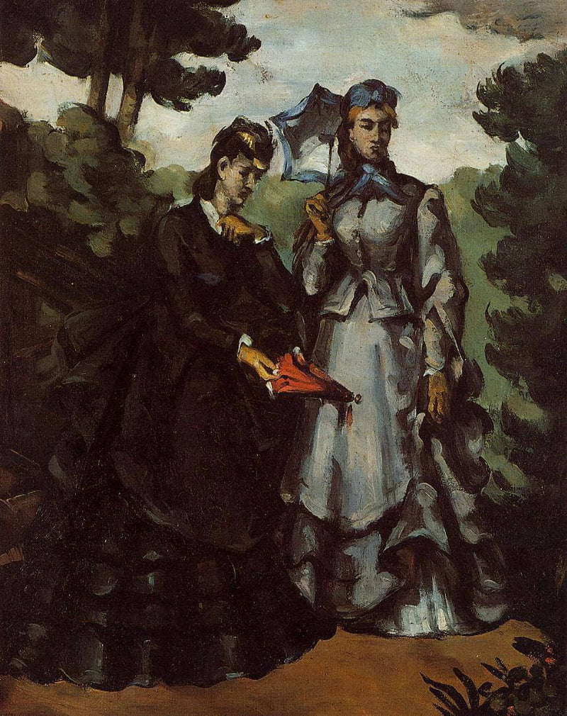 Promenade by Paul Cezanne — Oil Painting Reproduction