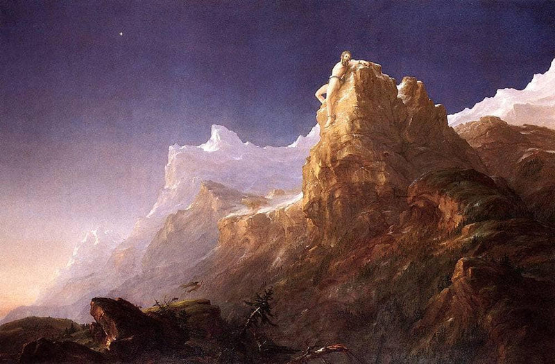 Prometheus Bound by Thomas Cole — Oil Painting Reproduction