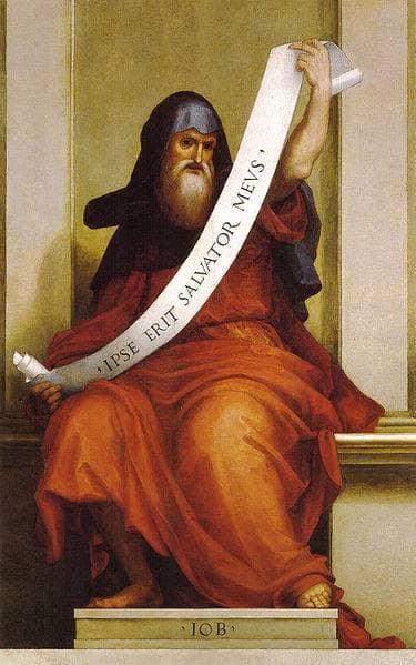 Prophet Job by Fra Bartolomeo — Oil Painting Reproduction