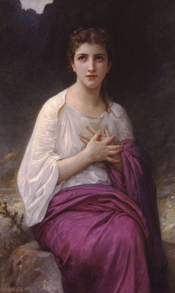 Psyche by William-Adolphe Bouguereau — Oil Painting Reproduction