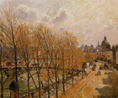 Quai Malaquais, Morning in entryway