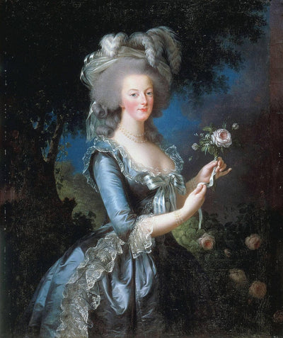 Queen Marie Antoinette of France in dining room