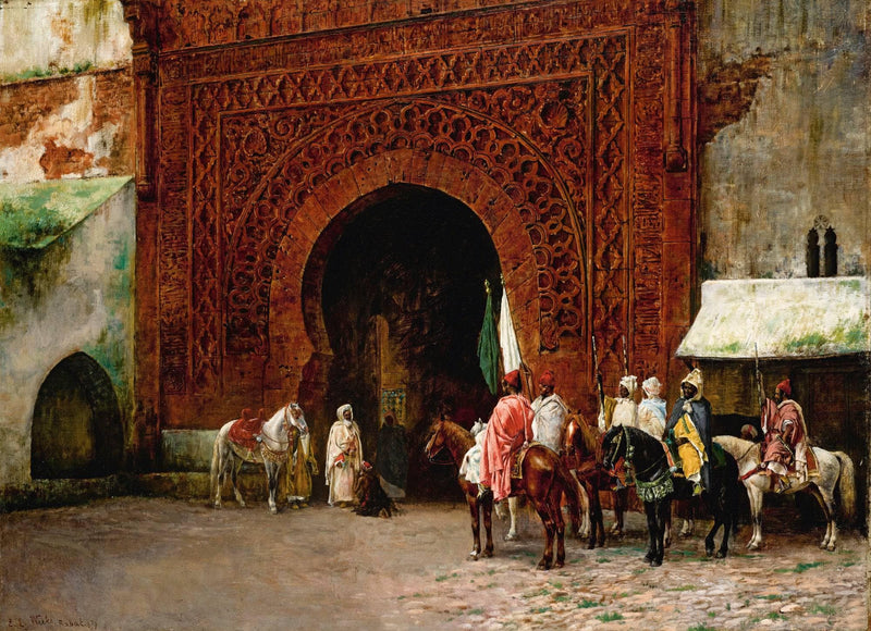 Rabat by Edwin Lord Weeks — Oil Painting Reproduction