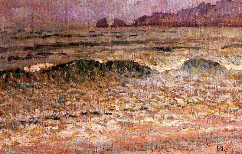 Rain Jersey by Theo van Rysselberghe — Oil Painting Reproduction