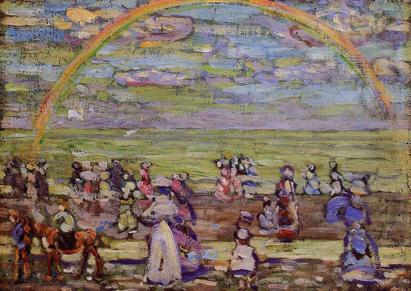 Rainbow by Maurice Prendergast — Oil Painting Reproduction