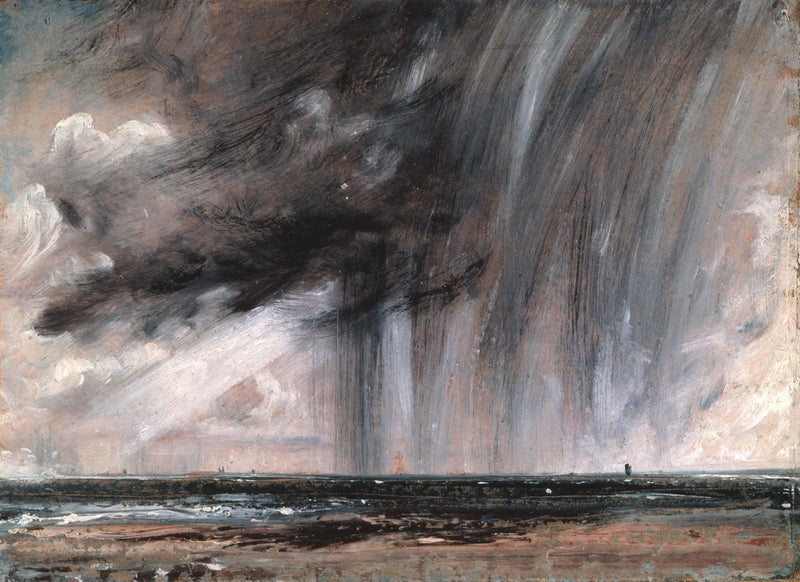 Rainstorm over the Sea by John Constable — Oil Painting Reproduction