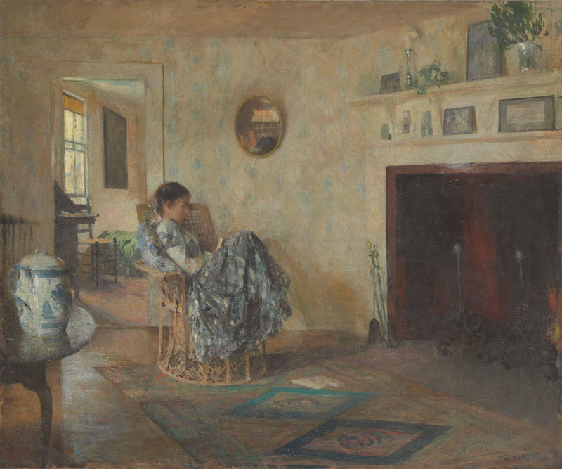 Rainy Day by Frank W. Benson — Oil Painting Reproduction
