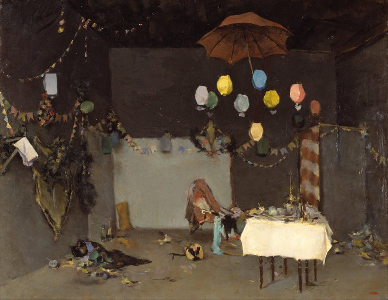 Studio Interior by Ramon Casas — Oil Painting Reproduction