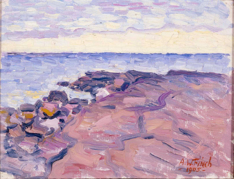 Rantakallioita by Alfred William Finch — Oil Painting Reproduction