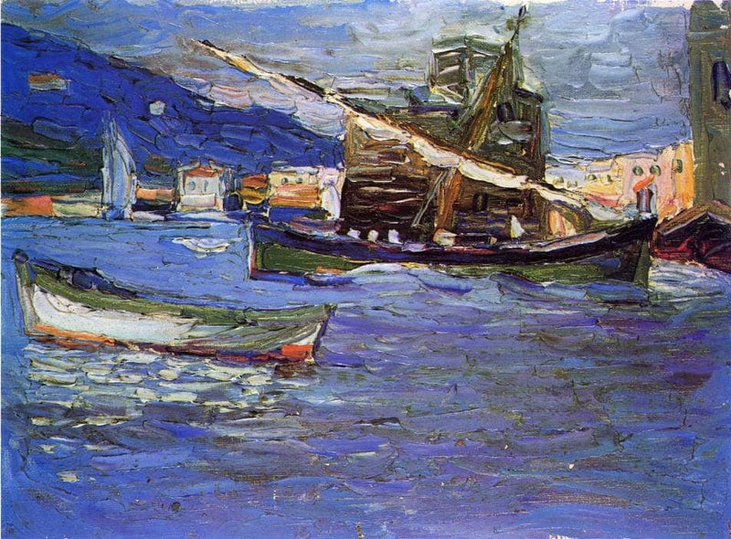 Rapallo Grauer day by Wassily Kandinsky — Oil Painting Reproduction