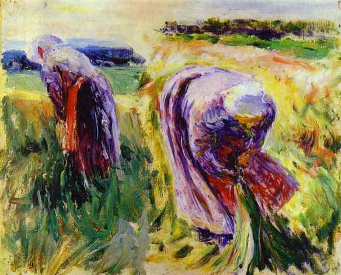 Reapers by Victor Borisov-Musatov — Oil Painting Reproduction