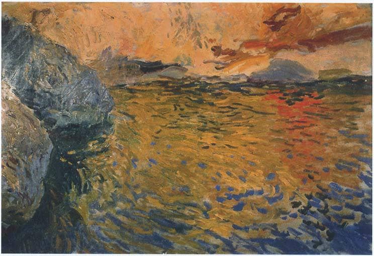 Reflections at the Cape, Javea by Joaquín Sorolla — Oil Painting Reproduction