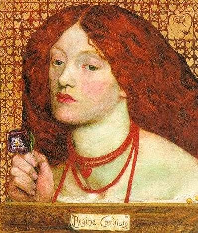 Regina Cordium by Dante Gabriel Rossetti — Oil Painting Reproduction