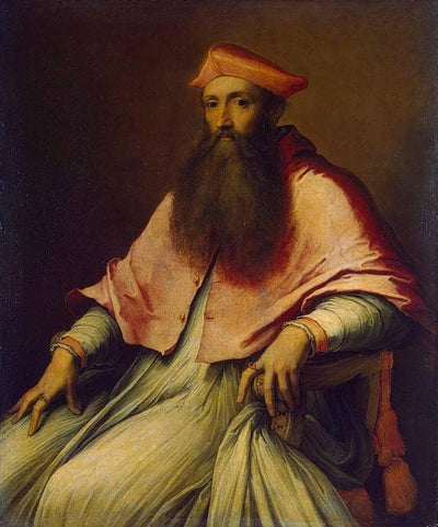 Portrait of Cardinal Reginald Pole in master bedroom