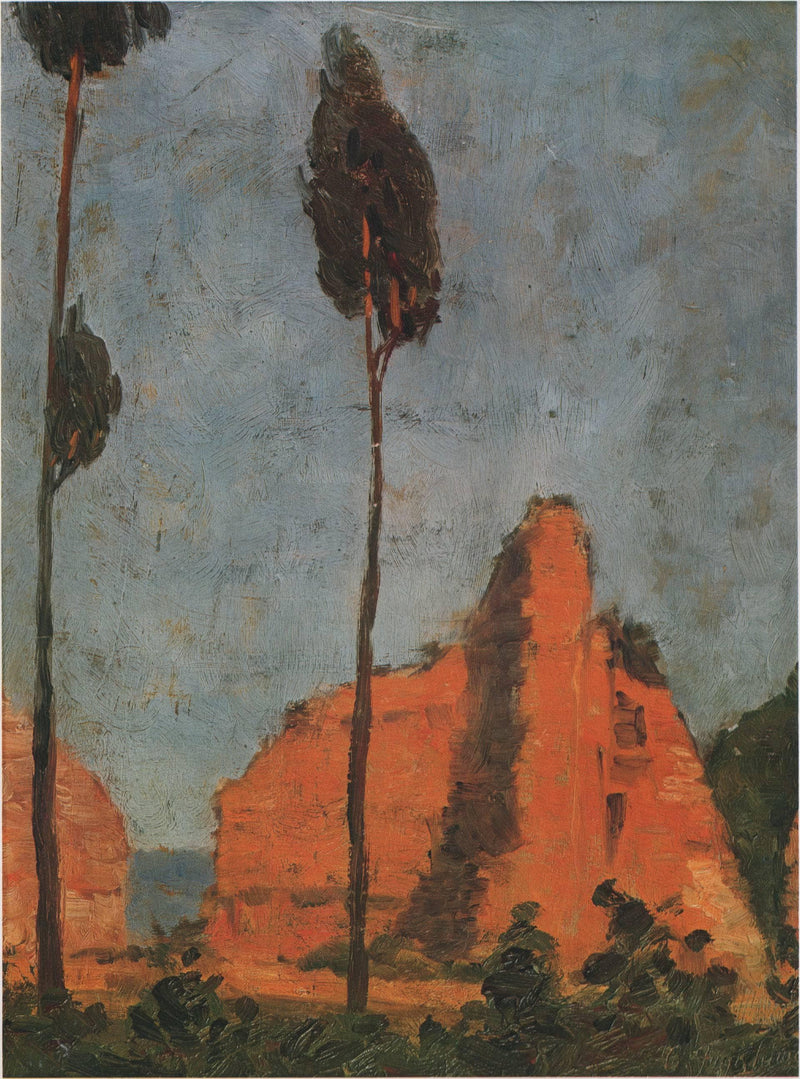 Remains in Rome by Fujishima Takeji — Oil Painting Reproduction