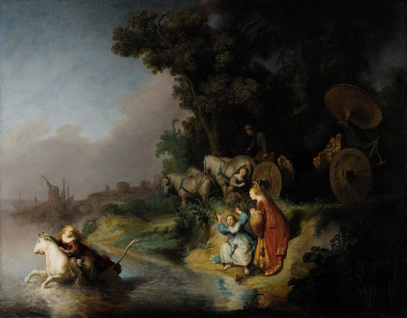 The Rape of Europe by Rembrandt — Oil Painting Reproduction