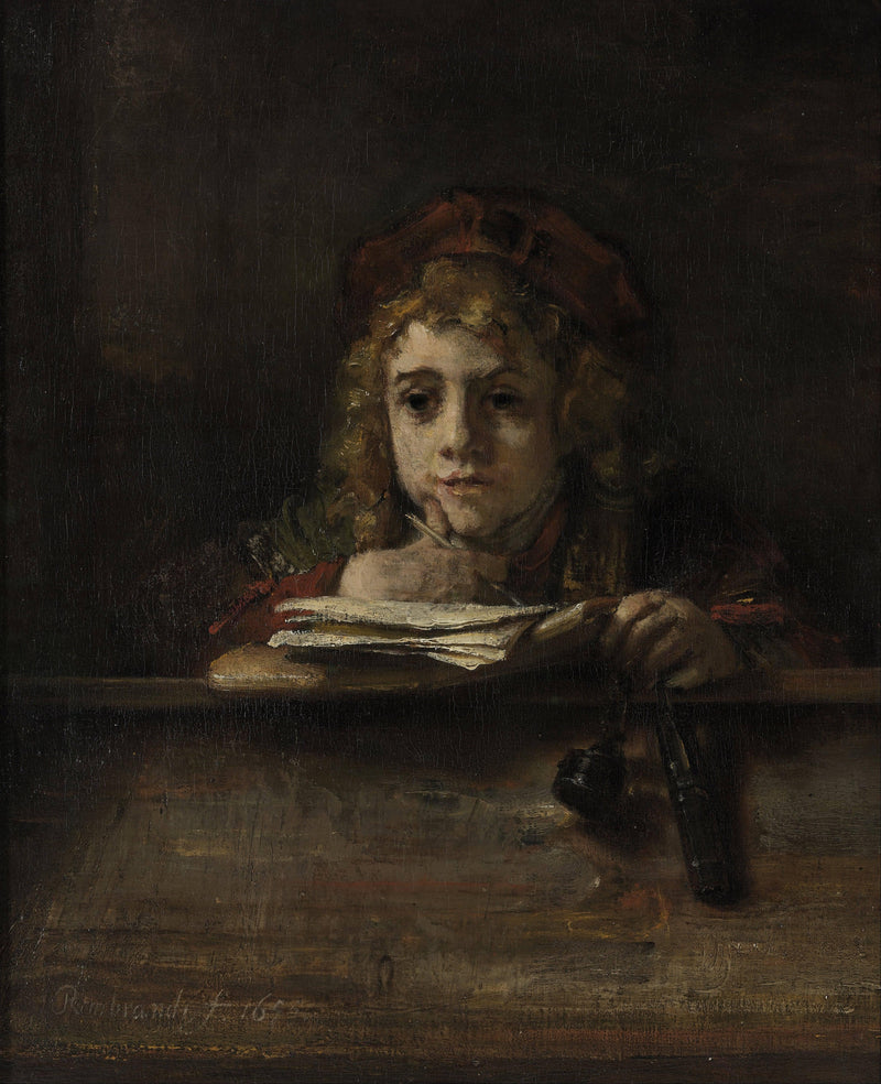 Titus by Rembrandt — Oil Painting Reproduction