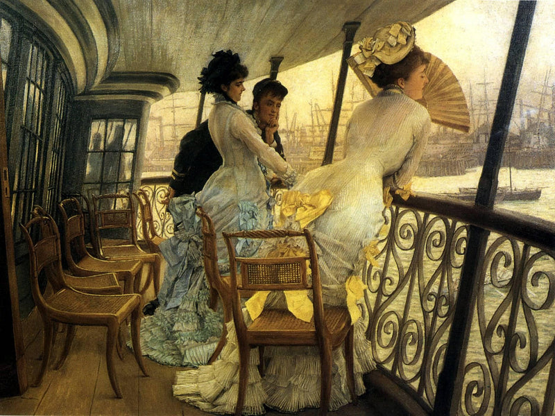 Remembrance Ball on Board by James Tissot — Oil Painting Reproduction