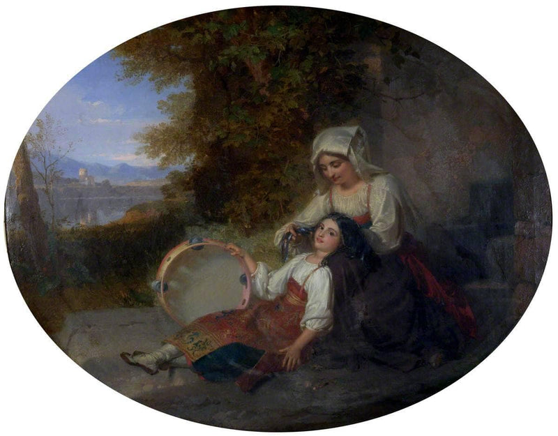 Repose by Penry Williams — Oil Painting Reproduction