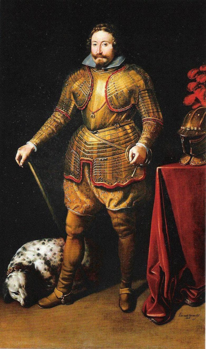 Retrato De Jean De Croÿ, Conde De Solre by Juan van der Hamen — Oil Painting Reproduction