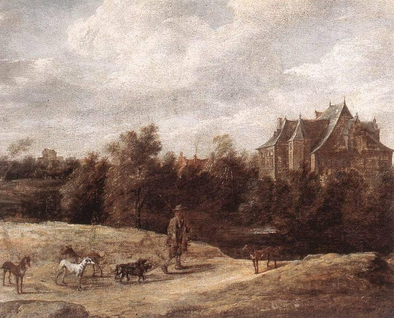Return from the Hunt by David Teniers the Younger — Oil Painting Reproduction