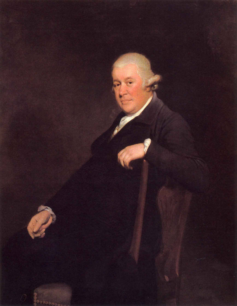 Reverend Basil Bury Beridge by Joseph Wright — Oil Painting Reproduction