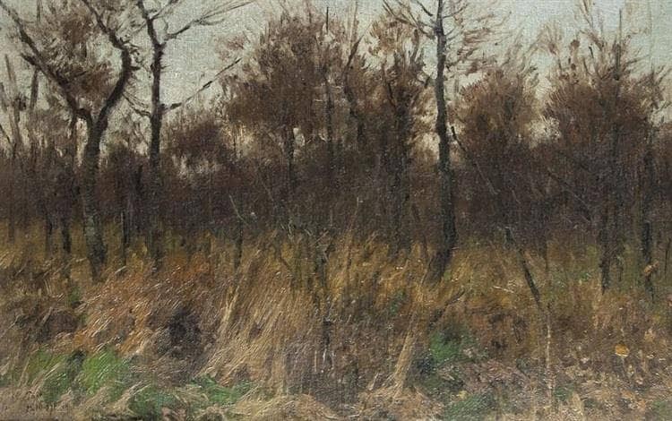 Waldlandschaft by Richard Friese — Oil Painting Reproduction
