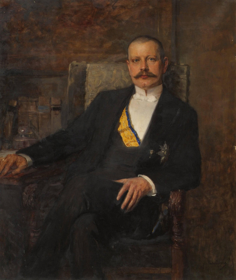 Richard Graf Bienerth-Schmerling by John Quincy Adams — Oil Painting Reproduction