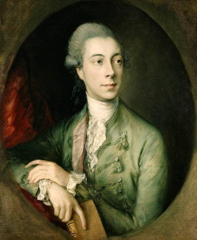 Richard Paul Jordell in entryway